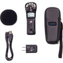 Zoom H1n-VP Portable Handy Recorder with Windscreen, AC Adapter, USB Cable & Case (Black) - SW1hZ2U6MTk0NzkxNA==