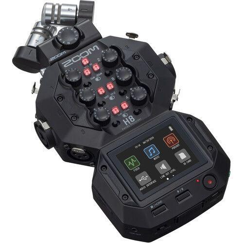 مسجل صوت محمول 8 مدخلات زووم Zoom H8 8-Input / 12-Track Portable Handy Recorder - SW1hZ2U6MTk0MDM3MA==