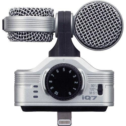 مايك لأجهزة الآيفون زووم Zoom iQ7 Mid-Side Stereo Microphone with Lightning Connector - SW1hZ2U6MTk0OTA2Ng==