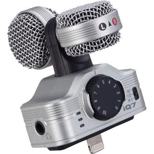 مايك لأجهزة الآيفون زووم Zoom iQ7 Mid-Side Stereo Microphone with Lightning Connector