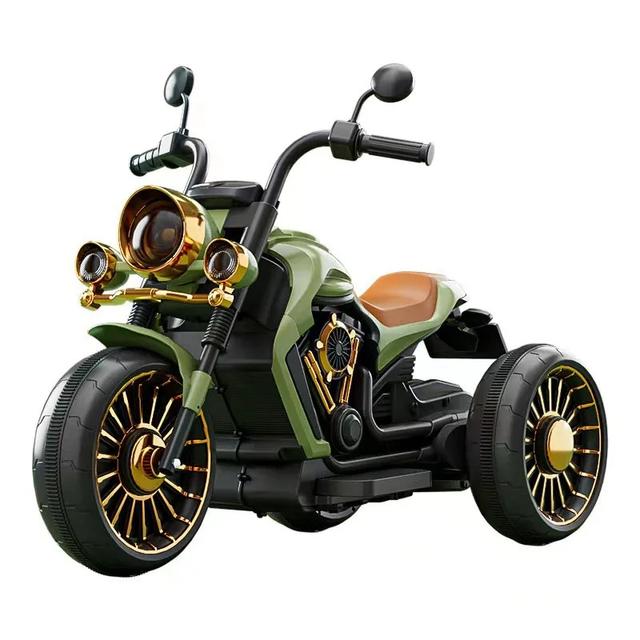 Children Electric Rechargeable Tricycles With Remote Control - SW1hZ2U6MTk3NDI4Mg==