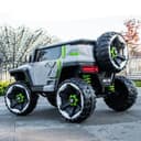 سيارة اطفال كبيرة جيب كهربائية تكتك 12 فولت مع ريموت Taktik Kids Ride On Car 4*4 Heavy Duty Super Jeep