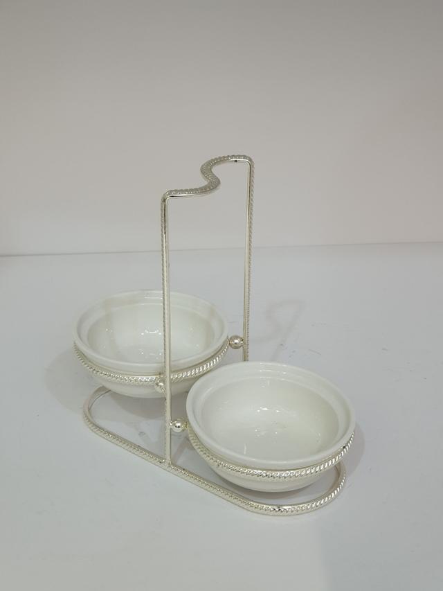 Palermo Serving Plates With Stand - SW1hZ2U6MjM3ODM2Nw==