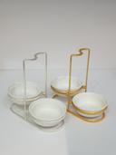 Palermo Serving Plates With Stand - SW1hZ2U6MjM3ODQxOA==