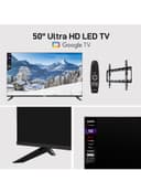 شاشة 50 بوصة 4K UHD مع تلفزيون غوغل جيباس Geepas 50" Google Tv- Dolby Audio, Ultra Hd Led Tv - 452408