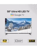 شاشة 50 بوصة 4K UHD مع تلفزيون غوغل جيباس Geepas 50" Google Tv- Dolby Audio, Ultra Hd Led Tv - 541188