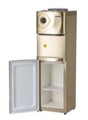 Geepas Hot & Cold Water Dispenser With Cabinet, Stainless Steel Water Tank, Normal, Hot & Cold Function, Child Safety Lock, Sus304 Stainless Pipe, Childproof Tap Design, Low Noise Design Golden