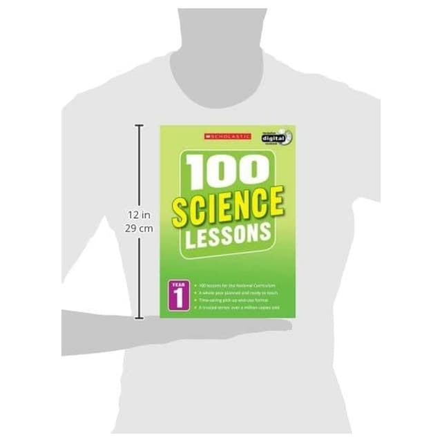 كتب اطفال تعليمية 100 درس علوم السنة الاولى  Science Lessons: Year 1
