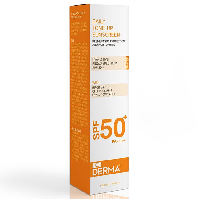 101 Derma - Daily Tone Up Sunscreen - Tinted - 50ml - SW1hZ2U6MjE4OTA4NQ==