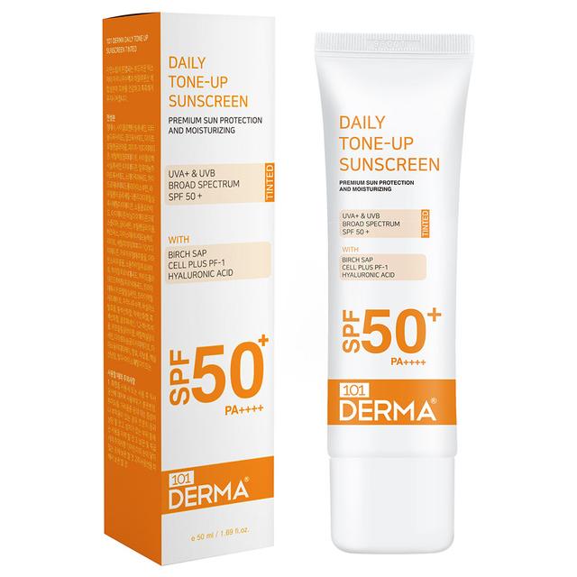 101 Derma - Daily Tone Up Sunscreen - Tinted - 50ml - SW1hZ2U6MjE4OTA4Mg==