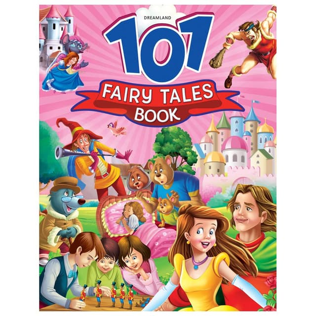 كتاب 101 قصة من الحكايات الخيالية من دريم لاند 101 Fairy Tales Book