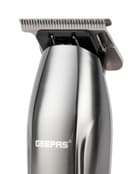 Geepas Rechargeable Hair And Beard Trimmer- / With High-Capacity Li-Ion Battery And 180 Min Working Time/ Detachable Blades And Waterproof Ipx7/ Cordless Operation, Perfect For Home And Saloon