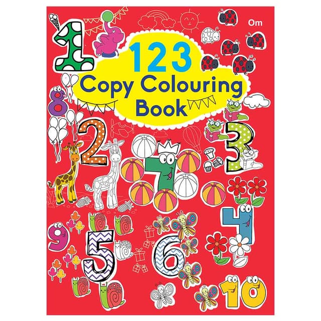 كتاب تلوين  123 Copy Colouring Book  