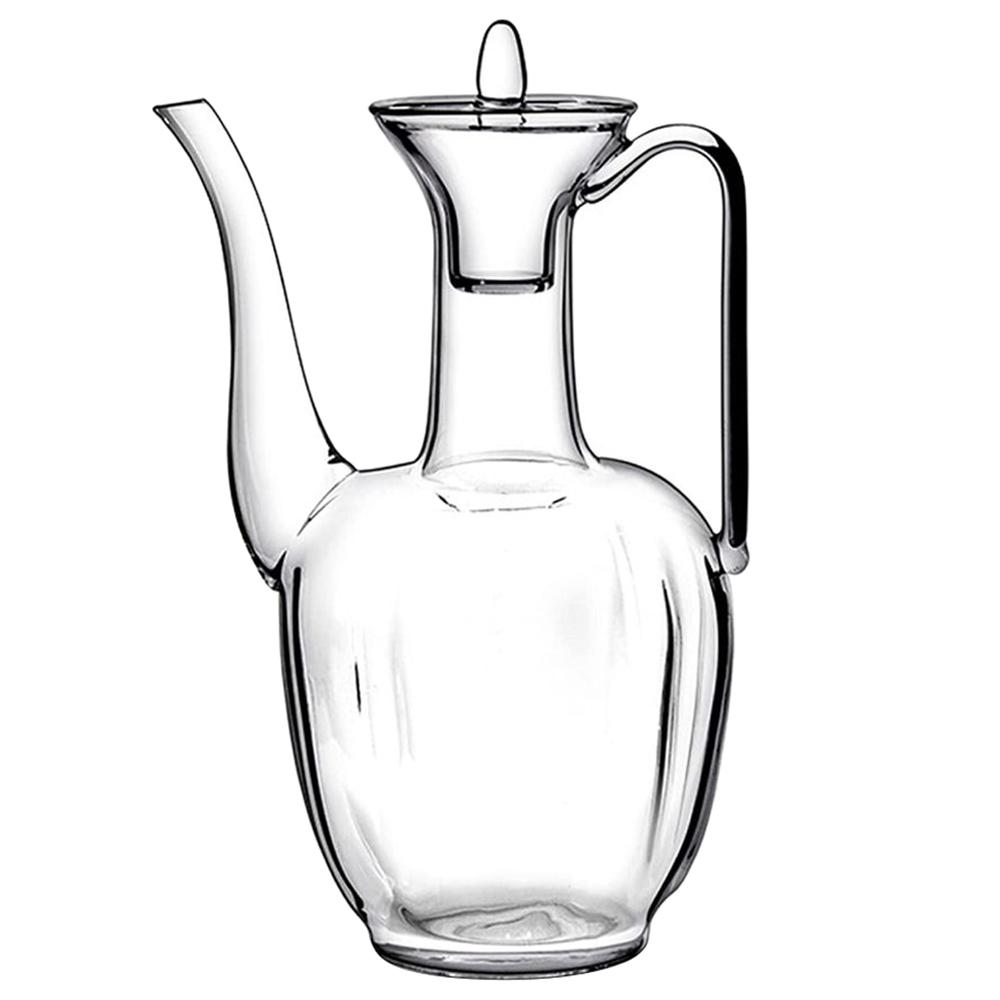 1Chase - Heat Resistant Borosilicate Arabic Glass Teapot 600ml