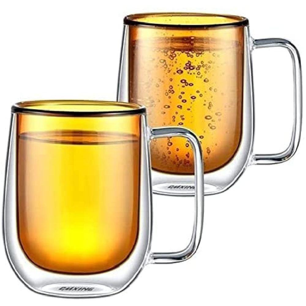 كوب قهوة بسعة 250مل ون تشايس 1Chase - Heat Resistant Double Wall Coffee Mug