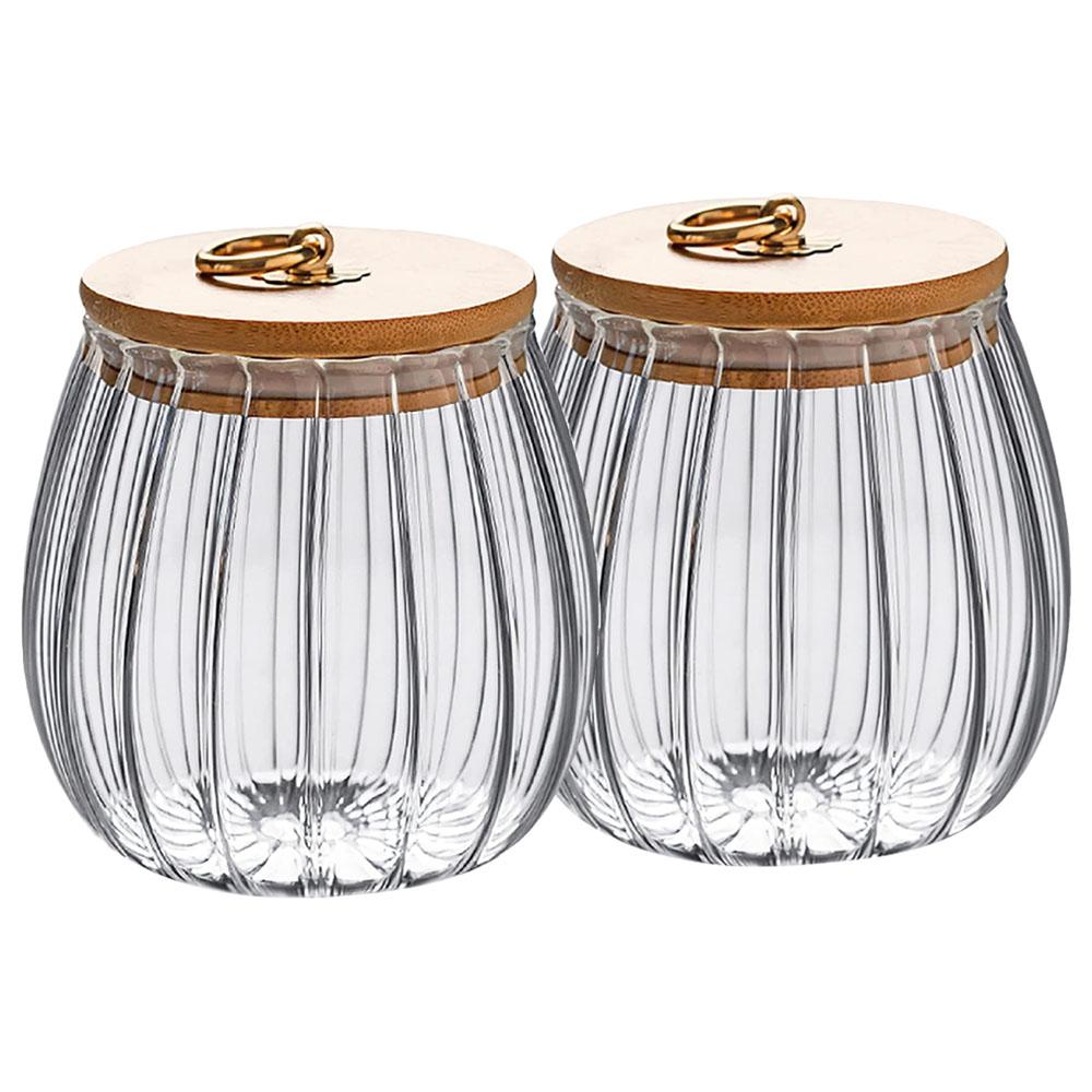 برطمان زجاج بسعة 700 مل ون تشايس 1Chase - Oval Borosilicate Glass Storage Jar