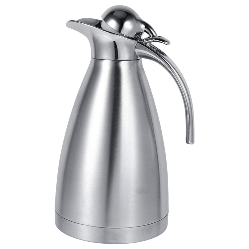 1Chase - Stainless Steel Vacuum Carafe W/ Handle & Lid - 1.5L