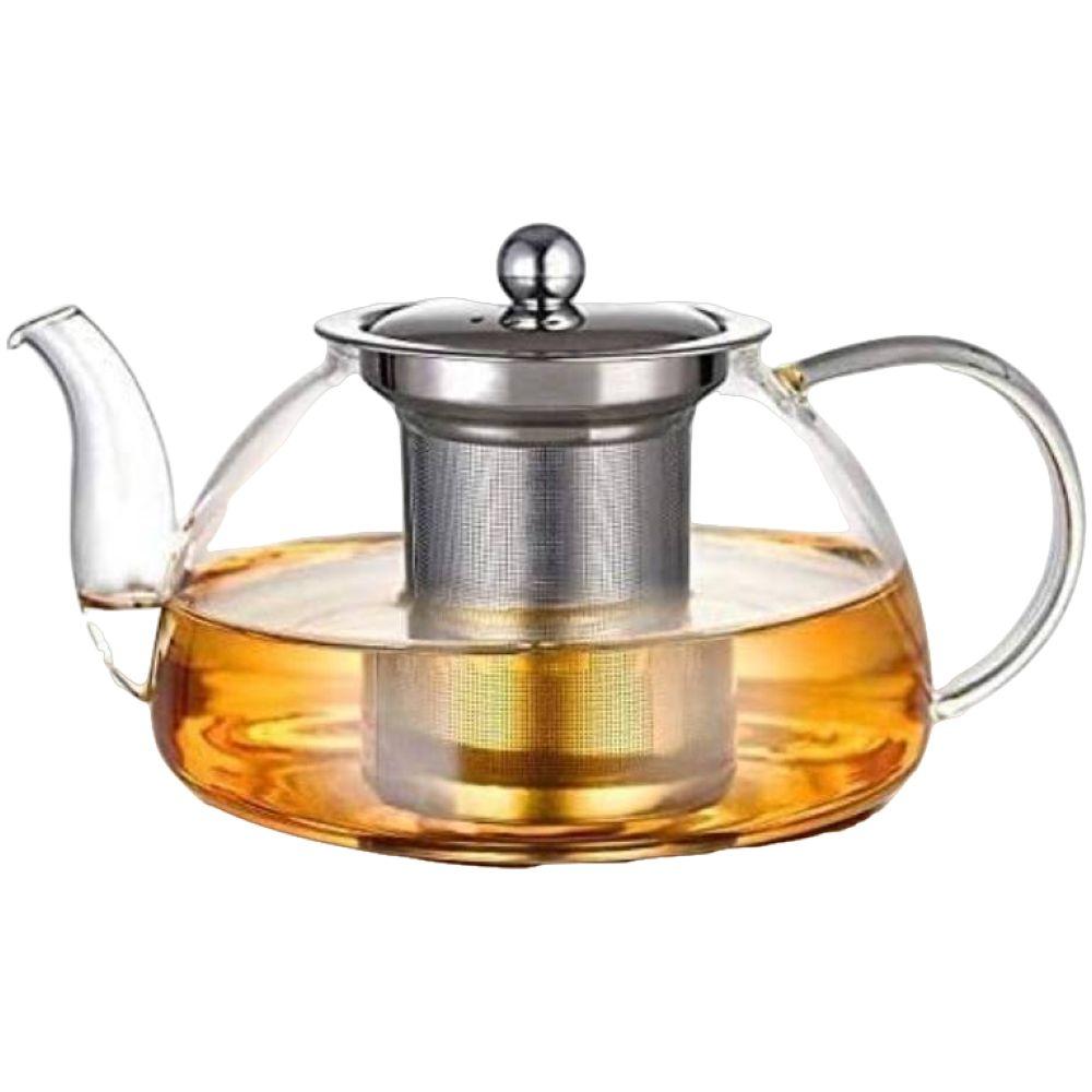 ابريق الشاي بسعة 1000 مل ون تشايس 1Chase - Stovetop Safe Loose Leaf Tea Pot W/ Infuser