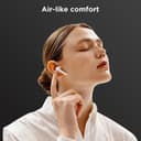 سماعة بلوتوث مقاومة للضوضاء أبيض ون مور 1More - ComfoBuds 2 Earbuds
