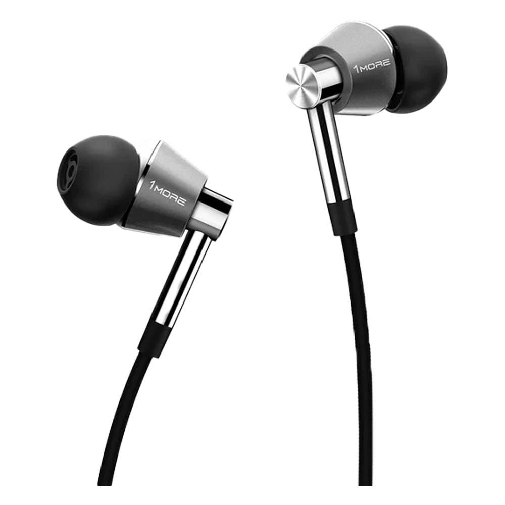 1More - In-Ear Headphones Superior Sound Quality - Silver