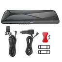 مراية سيارة داش كام للسيارة هوكو أمامية وخلفية 200 مللي أمبير Hoco DV4 4.5-inch Camera Car 2in1 Rearview Mirror Driving