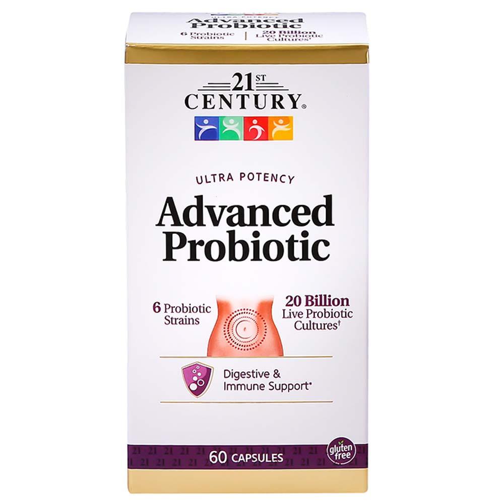حبوب الفيتامين بتركيبة البروبيوتيك القرن الحادي و العشرين 21st Century - Advanced Probiotics