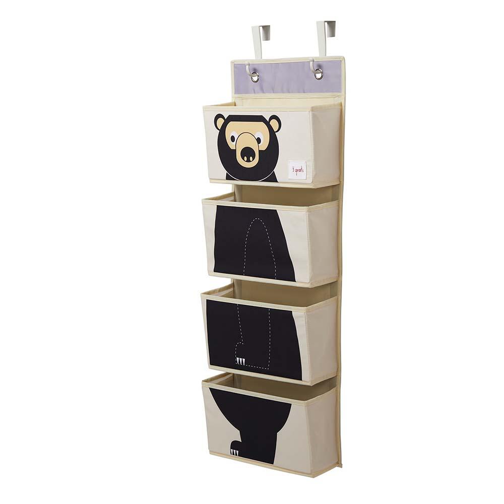 3 Sprouts - Hanging Wall Organizer - Bear