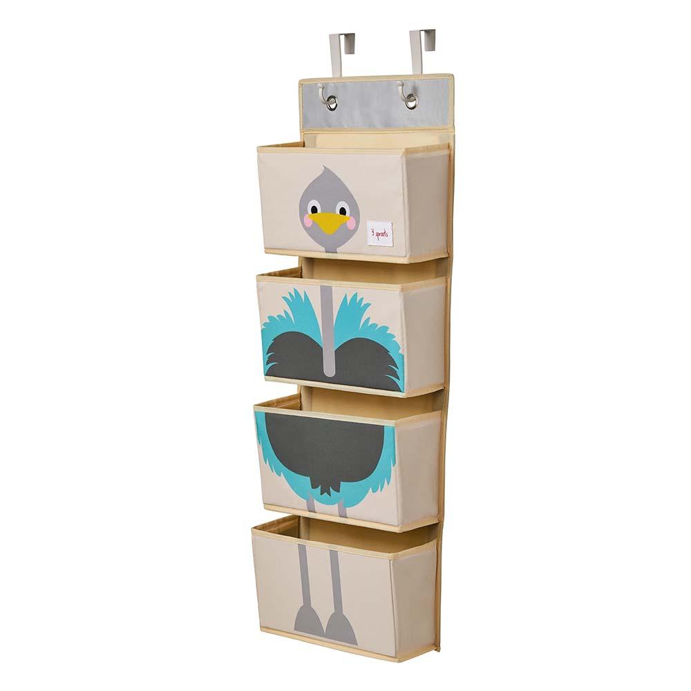 3 Sprouts - Hanging Wall Organizer - Ostrich