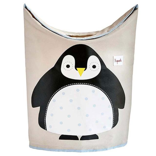 3 Sprouts - Laundry Hamper - Penguin - SW1hZ2U6MjExMDc5Nw==