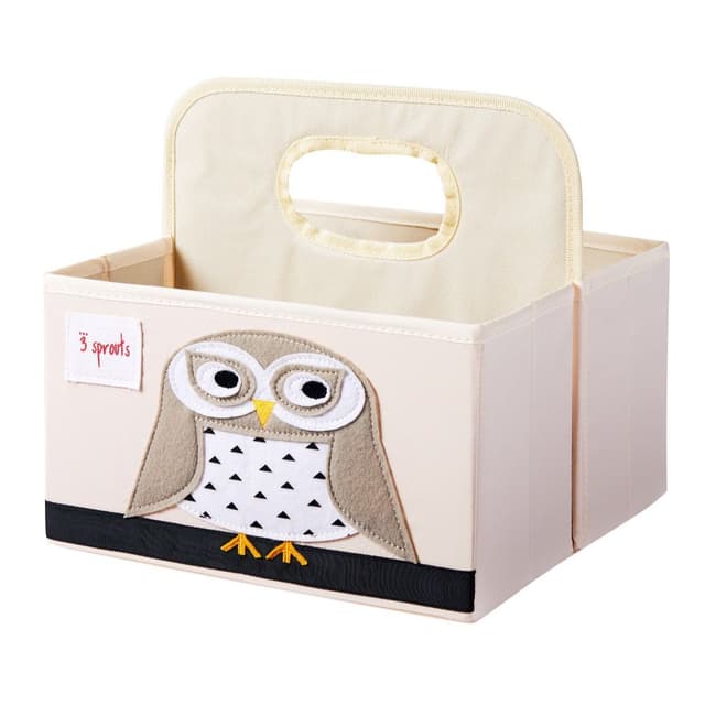 3 Sprouts - Nappy Caddy - Owl