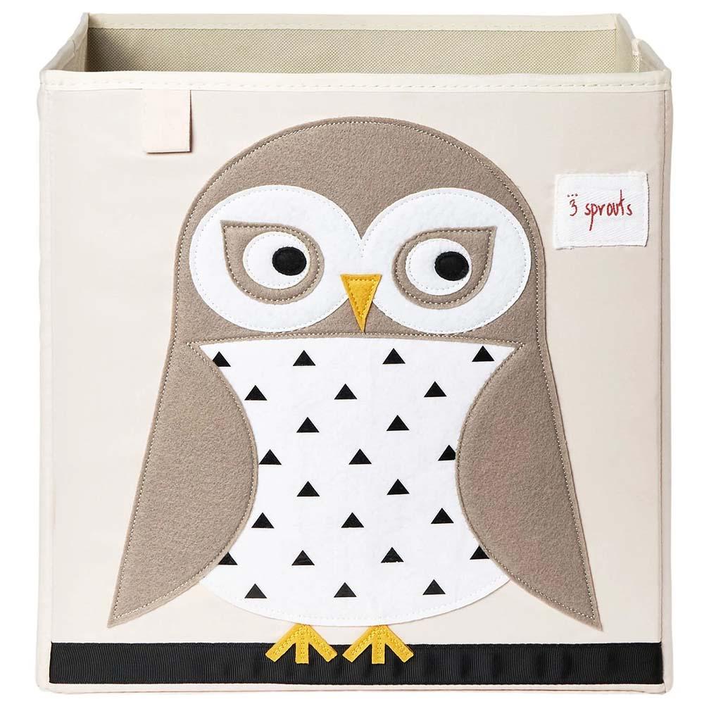 3 Sprouts - Storage Box - Owl