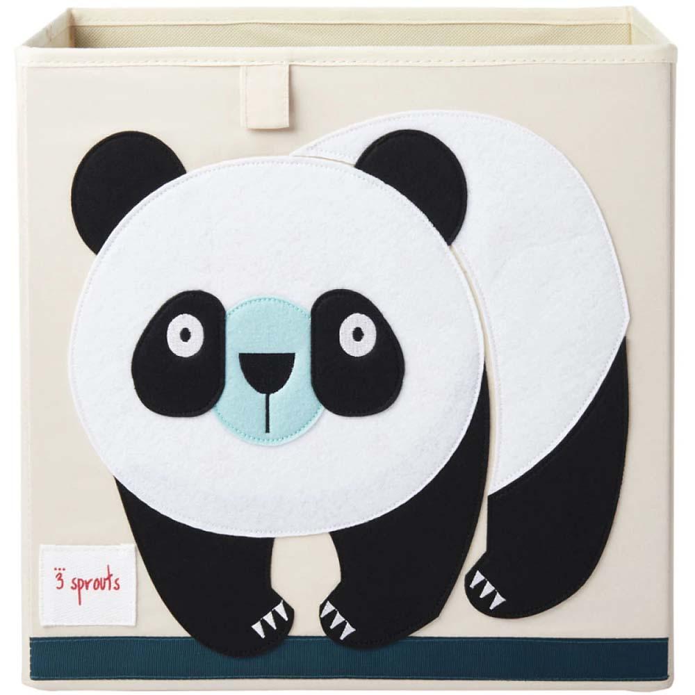 صندوق تخزين بتصميم رسمة الباندا ثري سبراوتس3 Sprouts - Storage Box - Panda