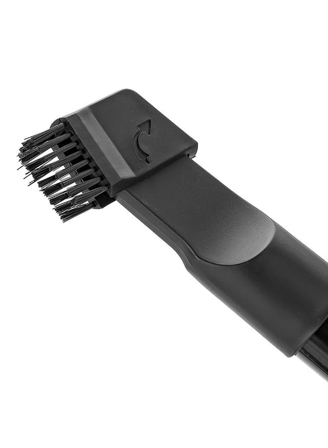 Geepas Cyclonic Vacuum Cleaner With 1.5l Dust Bag Capacity, Lower Noise Design, Flexible Hose With Handle Airflow Control, Pedal On/Off Switch, Automatic Cord Rewinder Function, Hepa Filtration System 1.5 L 2200 W Red, Black