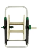 بكرة خرطوم الماء بيج وأخضر جيباس Geepas Portable Hose Cart Manual Retract Hose Reel
