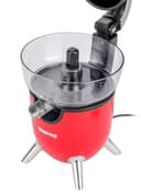 عصارة حمضيات مع صنبور ستانلس ستيل ومخروطين من جيباس لون أحمر 100 وات Geepas Citrus Juicer With Stainless Steel Spout