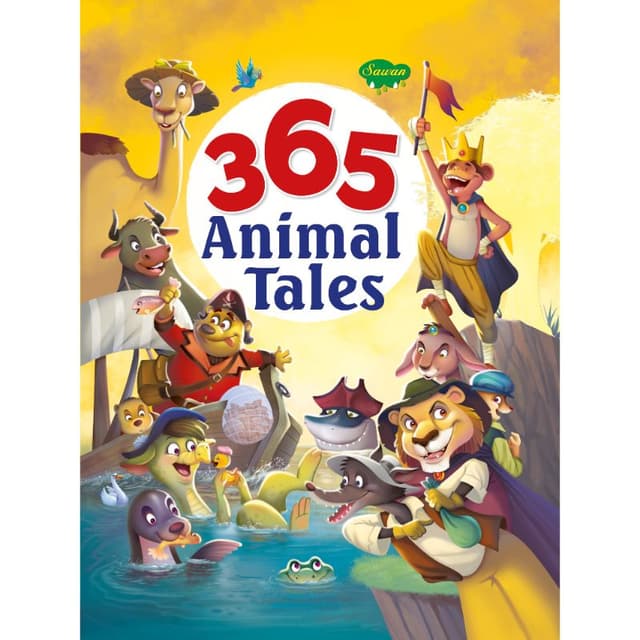 كتاب 365 قصة حيوانات للأطفال Animal Tales