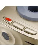 Geepas Hot & Cold Water Dispenser With Cabinet, Stainless Steel Water Tank, Normal, Hot & Cold Function, Child Safety Lock, Sus304 Stainless Pipe, Childproof Tap Design, Low Noise Design Golden