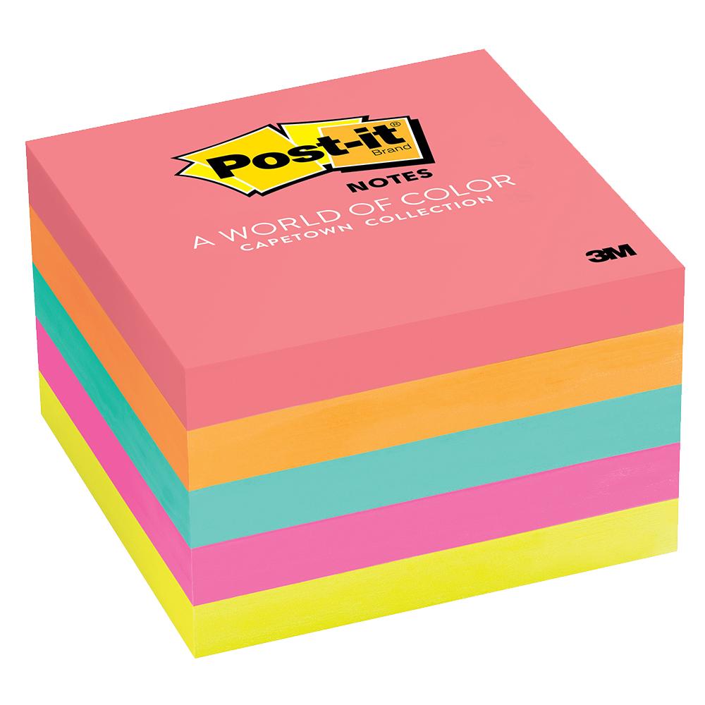 ورق ملاحظات لاصق بخمس مجموعات 3 إم 3M - Post-It Adhesive Memo Notes Pack Of 5