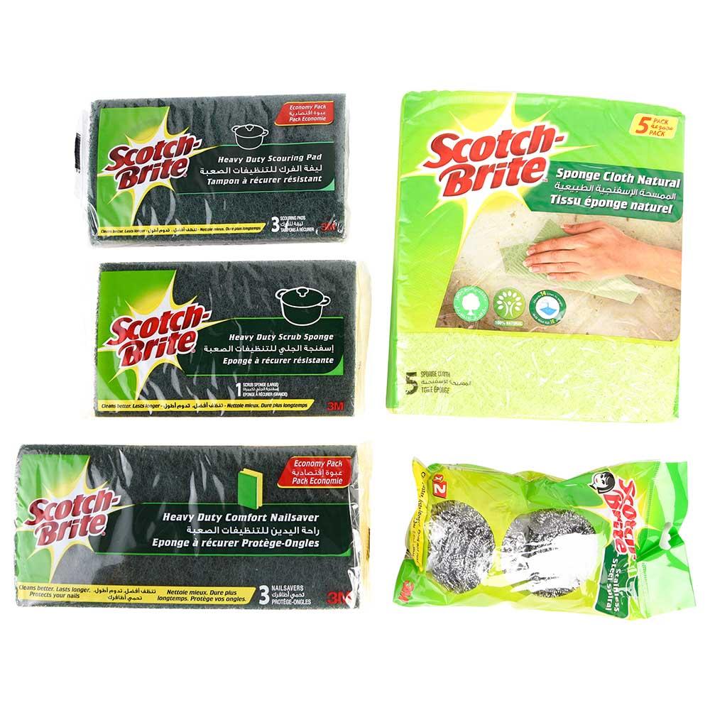 حزمة كومبو 3إم سكوتش برايت 3M Scotch Brite - Assorted Combo Pack