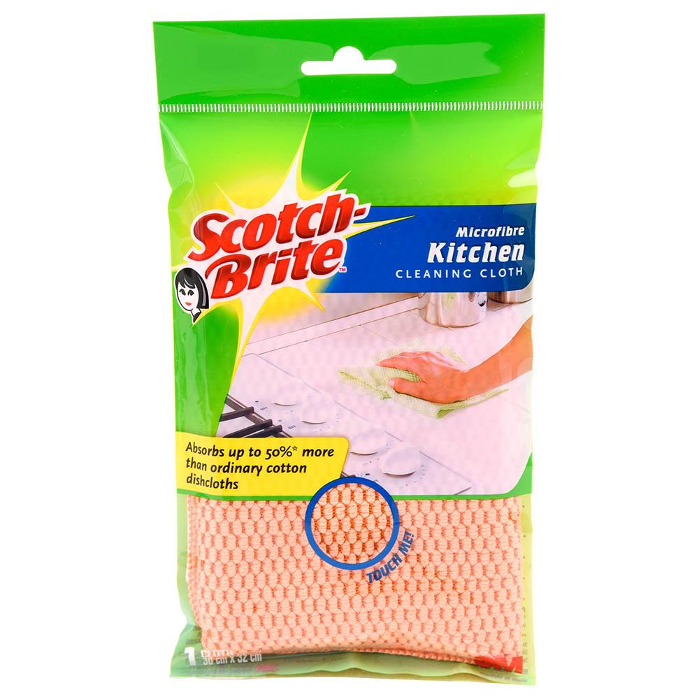 3M Scotch Brite - Hp Microfiber Kitchen Cleaning Cloth - Assorted Colors