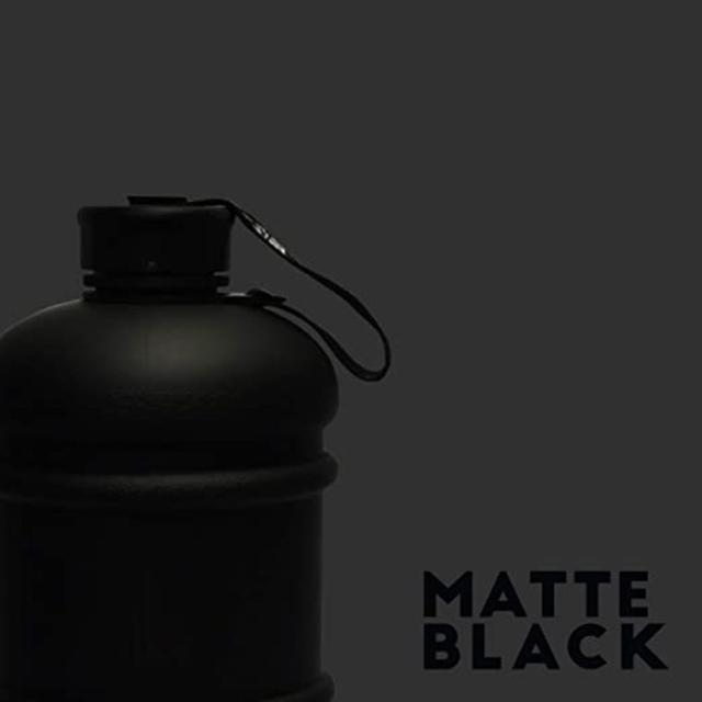 3W Fitness - Hydrator Bottle - Matte Black - SW1hZ2U6MjE5MDkyMw==