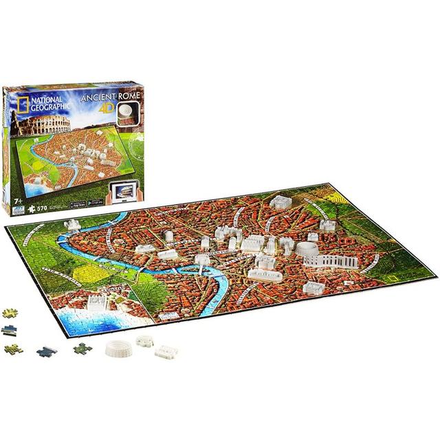 4D Cityscape - Ancient Rome Jigsaw Puzzle - 570 Pcs - SW1hZ2U6MjE1NTI1MQ==