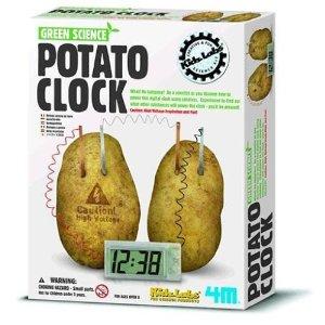 لعبة ساعة البطاطا كيدز لابس 4ام 4M Kidz Labs - Potato Clock