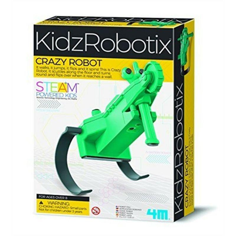 لعبة الروبوت المجنون كيدزروبوتكس 4ام 4M KidzRobotix Crazy Robot