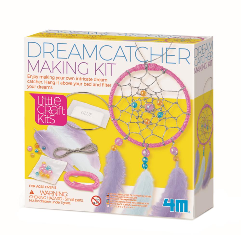 مجموعة صنع صائدة الأحلام ليتل كرافت 4ام 4M - Little Craft Dream Catcher Making Kit