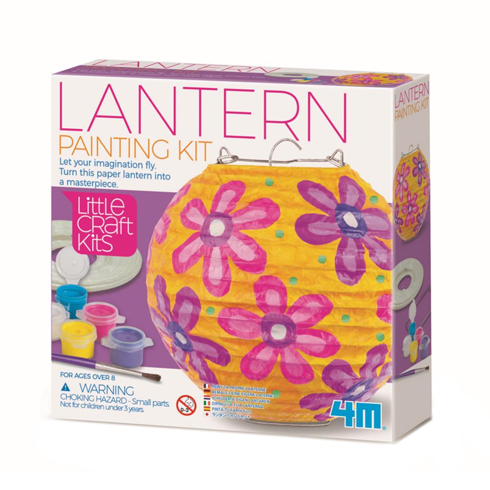 مجموعة طلاء فانوس ليتل كرافت 4ام 4M - Little Craft Lantern Painting Kit