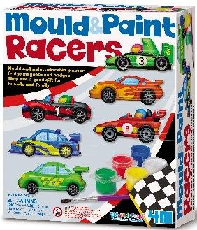 مجموعة الفنون والحرف اليدوية لصناعة وطلاء سيارات السباق 4ام 4M Mould and Paint Racers Arts and Crafts Kit