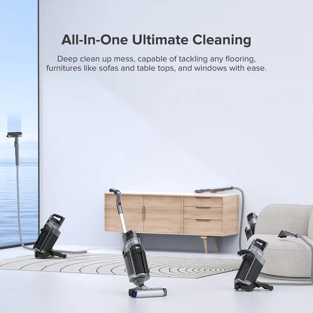 مكنسة كهربائية جاف ورطب وغسيل السجاد والكنب إيربوت 5200 مللي أمبير Airbot iClean Omni X Handheld Vacuum Cleaner - SW1hZ2U6MjY0Nzc5NQ==