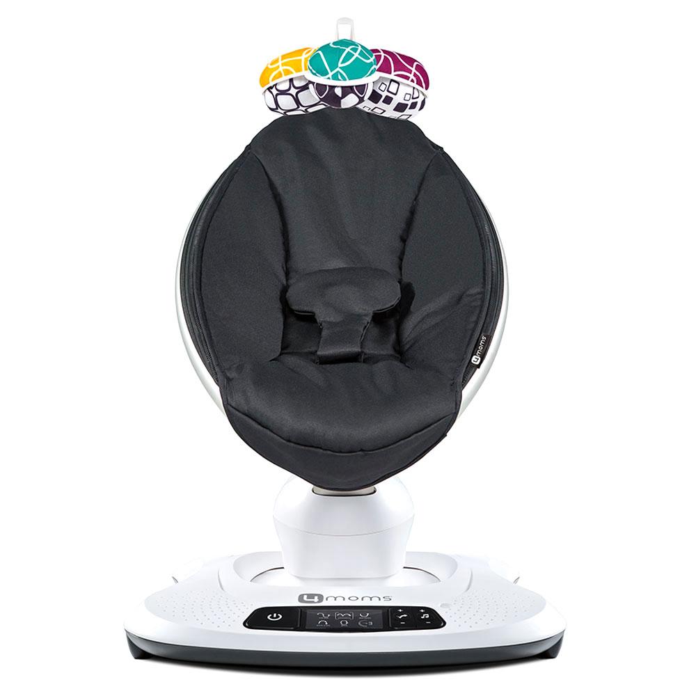 كرسي هزاز مامارو 4مومز أسود 4moms - Mamaroo 4.0 - Classic Black