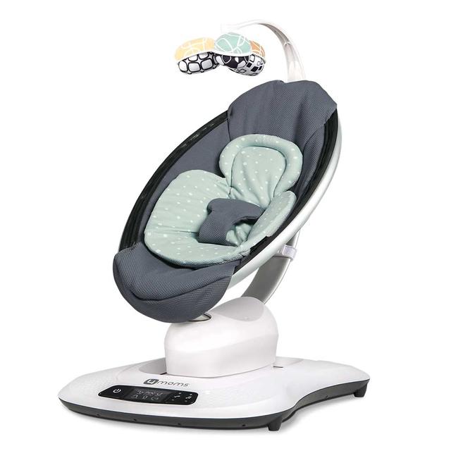 حشوة مقعد حديثي الولادة مامارو 4مامز 4moms - Mamaroo  Newborn Seat Insert - Cool Mesh - SW1hZ2U6MjE5MTM2Ng==